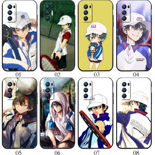 网球王子越前龙马 适用 realme GT/Neo/大师探索版/闪速版/2T/一加 9/Pro/9R/RT/8T/Ace 2V/魅族18/Ne手机壳