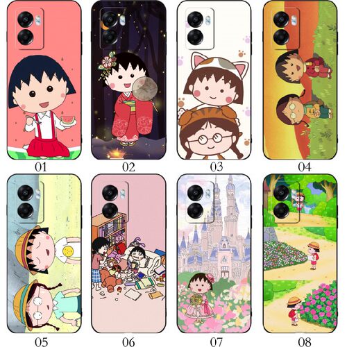 樱桃小丸子 适用iQOO Z8/Neo6 SE/Z7/Z6/U5/11 Pro/11S/10/9/8/Neo8/Neo7/红米 12/12R/realme V30t/手机壳