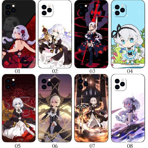 崩坏德莉莎 适用iPhone苹果 15/13 Pro/14 Max/12 mini/11/Plus/XS/XR/X/8/7/6/5/红米Note 12/12R/12手机壳