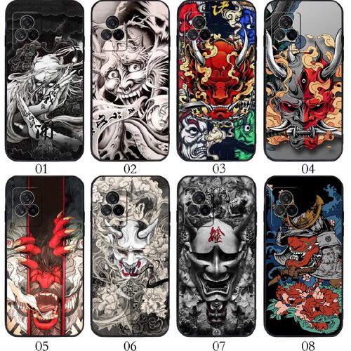 恶魔般若 适用vivo Y31s/X60/Y52s/S7/S9/iQOO 7/U3/红米 K60E/K50 Pro/K40S/Civi 1S手机壳