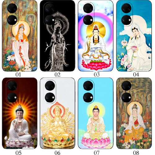 观音菩萨佛像 适用 红米 Note 11T Pro+/一加 Nord N20/12T/iQOO Z7i/OPPO A1 活力版/一加 Ace 2V手机壳