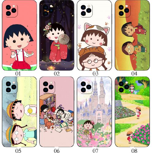 樱桃小丸子 适用iPhone苹果 15/13 Pro/14 Max/12 mini/11/Plus/XS/XR/X/8/7/6/5/红米Note 12/12R/12手机壳