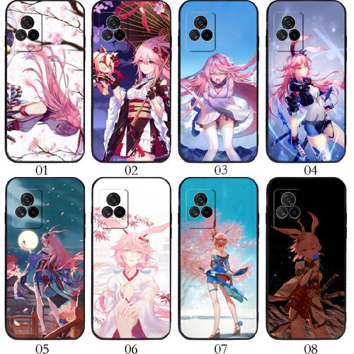 崩坏德莉莎 适用vivo/X60 曲屏版/S9e/iQOO U3x/realme GT Neo3/GT2/一加 Ace/魅族 18X手机壳