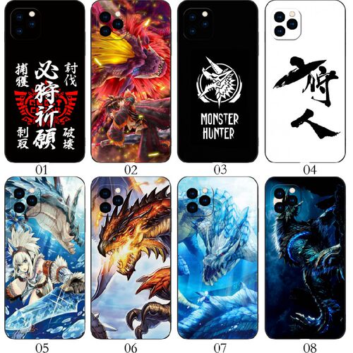 怪物猎人 适用 红米Note 12 Pro+/荣耀60 SE/极速/Play 6T/6C/OPPO Find X3/真我 9/realme V25/Q5手机壳