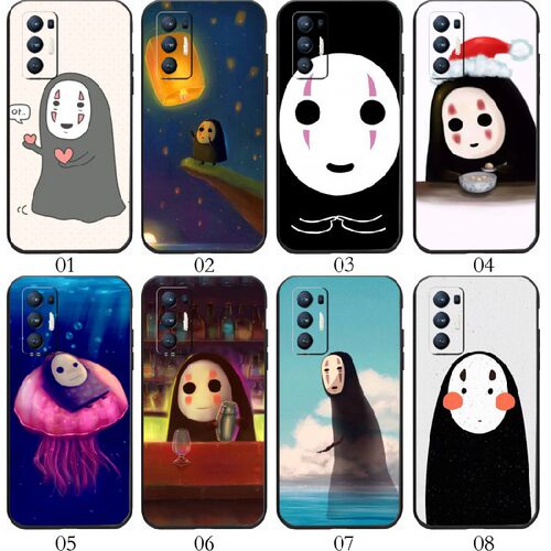 千与千寻无脸男 适用 realme GT/Neo/大师探索版/闪速版/2T/一加 9/Pro/9R/RT/8T/Ace 2V/魅族18/Neo5手机壳