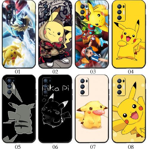 精灵宝可梦皮卡丘 适用 VIVO Y50/Y70t/Y50t/X50 Pro+/X70/Y73s/Y70s/Y20/S17/S16/S12/Y30/T1/realme手机壳