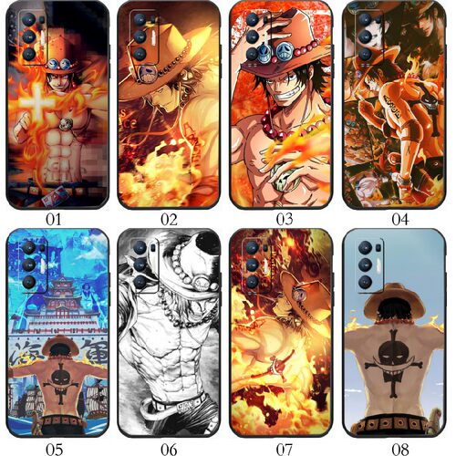 海贼王D ace艾斯 适用 realme GT/Neo/大师探索版/闪速版/2T/一加 9/Pro/9R/RT/8T/Ace 2V/魅族18/Neo手机壳
