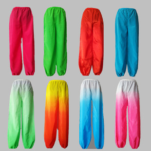 新疆舞蹈演出服装女士裤子民族维族舞蹈裙裤长裤灯笼裤打底裤多色