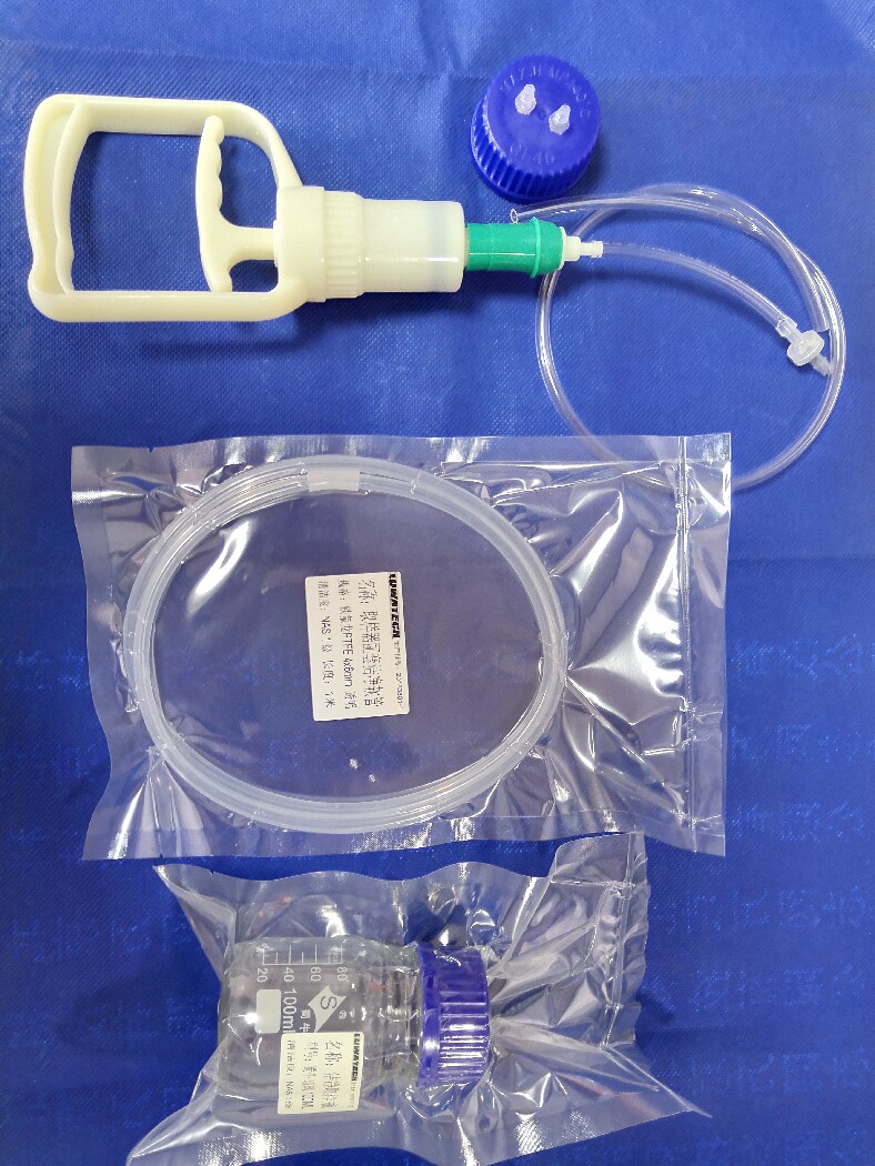 液体手动真空取样器 液压油油样取样器 蜀牛玻璃瓶配套 净化真空