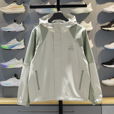 李宁2025冬季新款运动潮流系列加绒保暖宽松运动连帽外套AJDV231