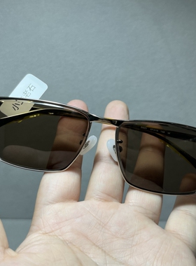 925银框天然水晶太阳镜中老年