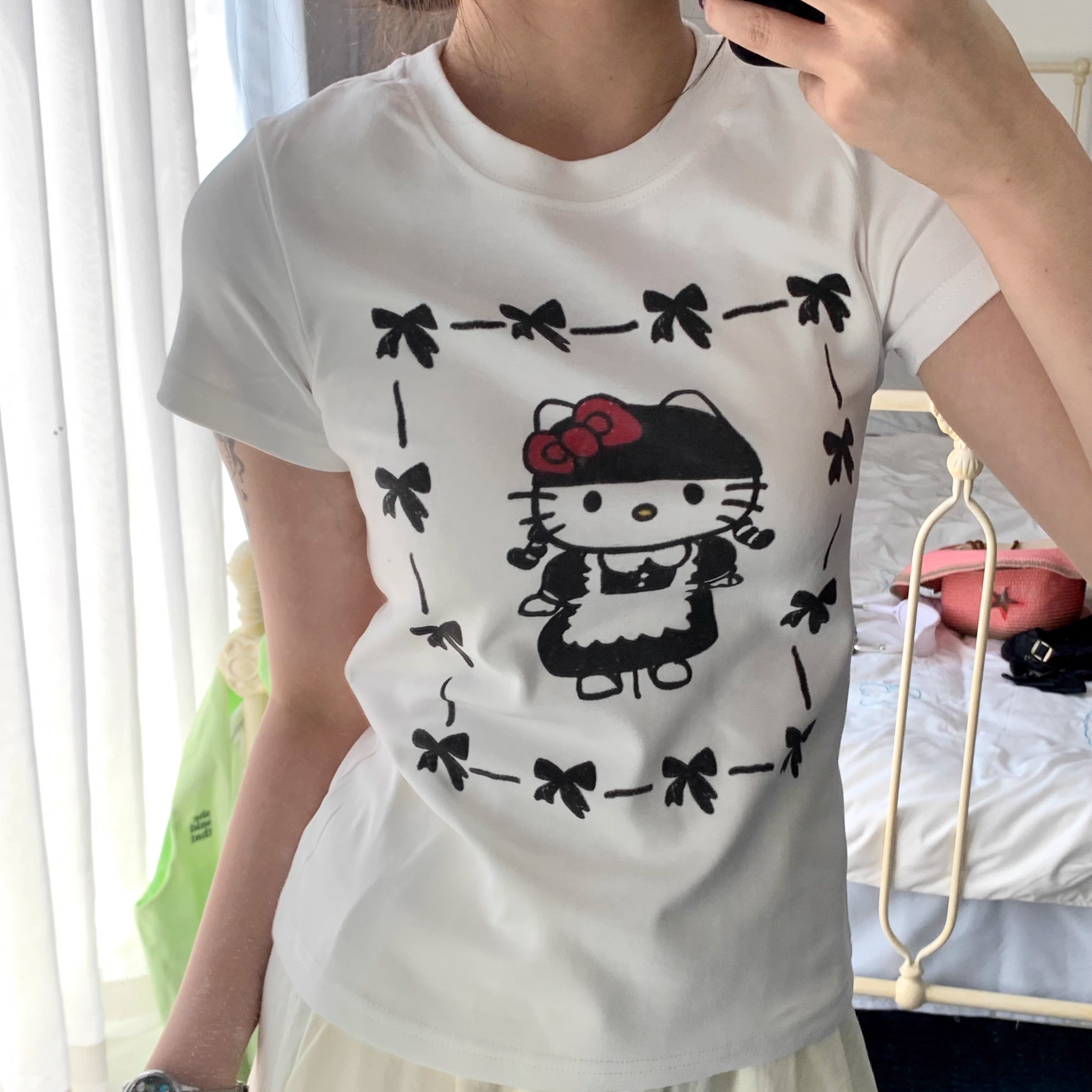 凡他姨【女仆KT酱】修身短袖