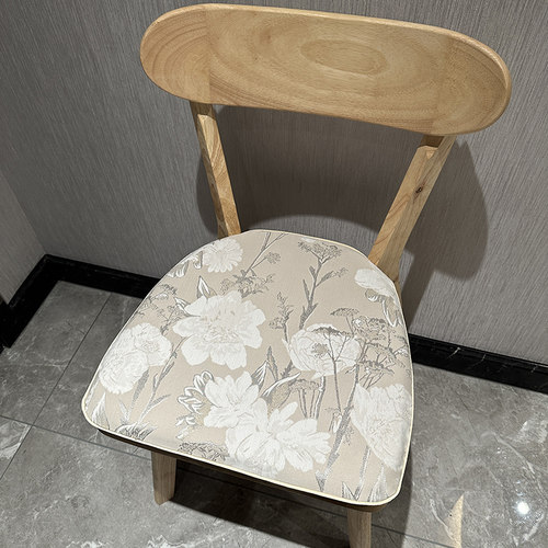 格林椅子垫田园风海绵加厚可拆洗