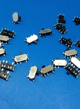 韩国原装进口 贴片7脚拨动开关 SS-1290滑动开关通用型MP3.4专用