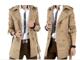 大码 trench 6xl男士 yards 春季 200斤男人风衣外套Big men coat