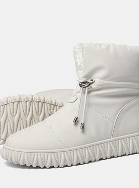 Ms villi warm snow waterproof boots 加绒加厚雪地靴防水面包靴