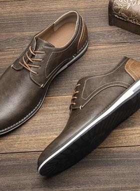 Color matching breathable men casual shoes comfortable shoes