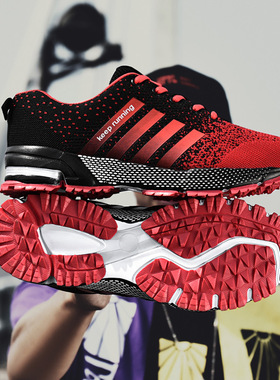 Men Casual Sneakers Women Mesh Breathable Running Shoes男鞋