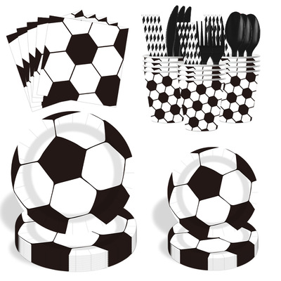 世界杯足球主题派对装扮用品纸盘 Party Supplies Paper Plates