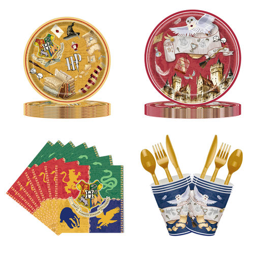 Harry Potter Party Supplies Tableware 哈利波特生日派对用品