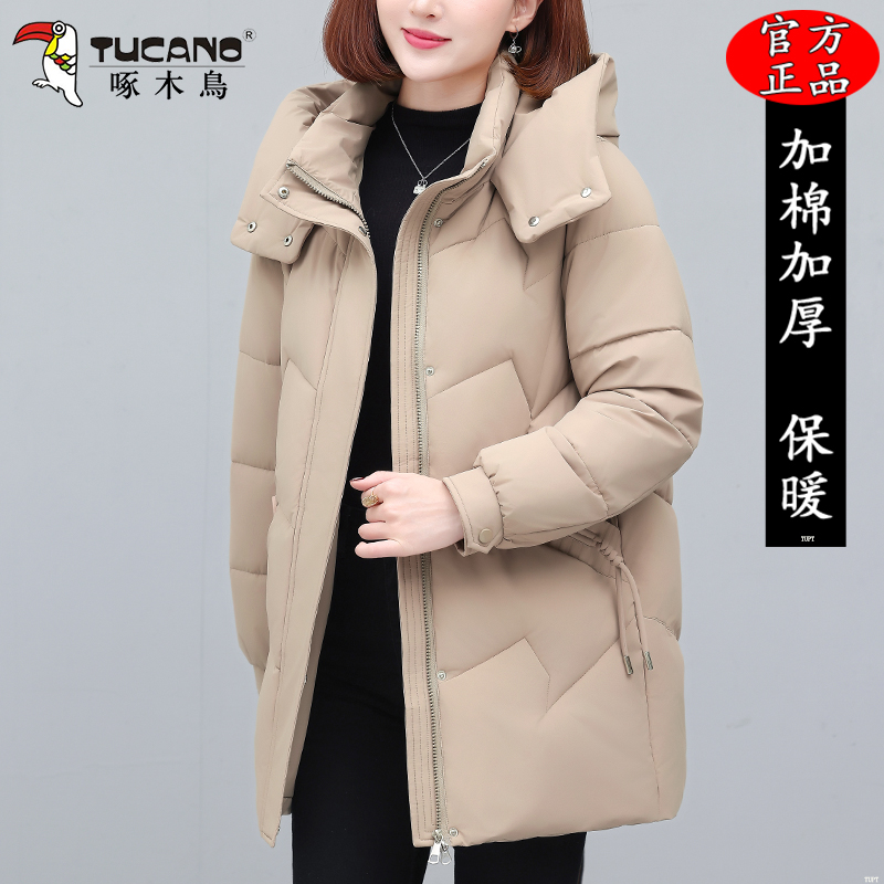 中长款棉衣女款爆款外套