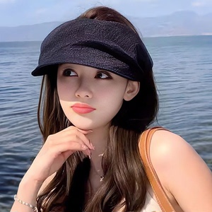 2026新款防晒空顶帽女夏季防晒遮阳帽户外出游防紫外线太阳帽子