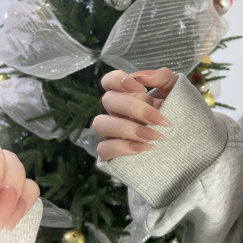 【华妃】甘露寺嬛嬛华妃摸脸白开水裸色纯手工穿戴甲长短款高级感