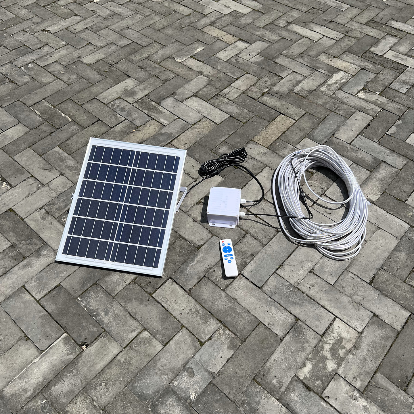 太阳能灯带户外防水超亮庭院亮化氛围灯装饰灯串室外照明led灯条