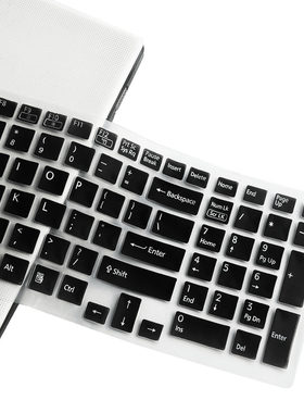 适用索尼EB CB EE EH EL SE E15 S15 F219笔记本键盘膜15.6寸VAIO