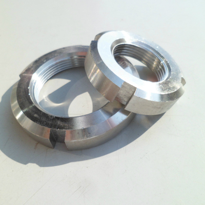 304不锈钢812圆螺母开槽