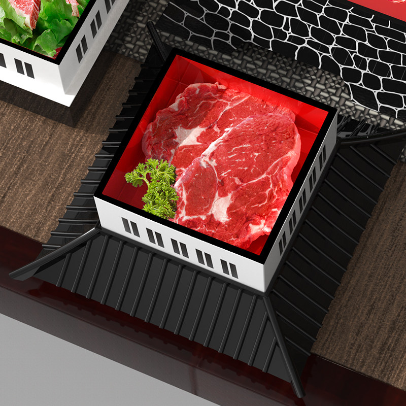 双剑江户城天守阁刺身盘盛器日式料理盘寿司盘专碟子宫廷风餐具