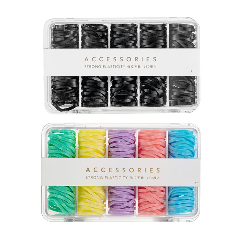 头饰发圈黑色学生橡皮筋