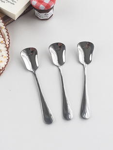 Annie 不锈钢西餐勺ins勺酸奶雪糕汤勺饭勺调羹甜品西瓜勺 Garden