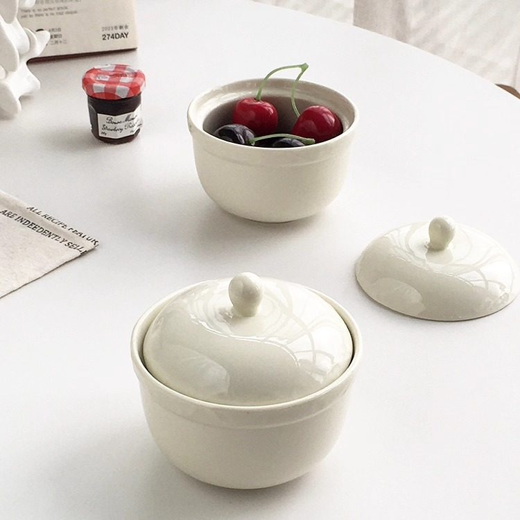 Annie Garden  外贸出口  复古陶瓷带盖釉下彩燕窝炖盅汤盅蒸蛋碗,餐饮具,碗,淘宝优惠券,粉丝福利购,淘宝优惠卷