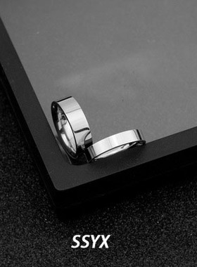 原创设计风合金光面ins百搭尾戒