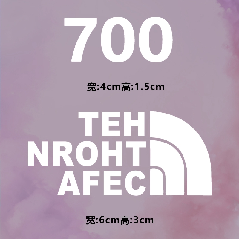 烫画图案新款时尚TEHNROHTAFEC700烫画贴印花衣服热转印白墨烫画