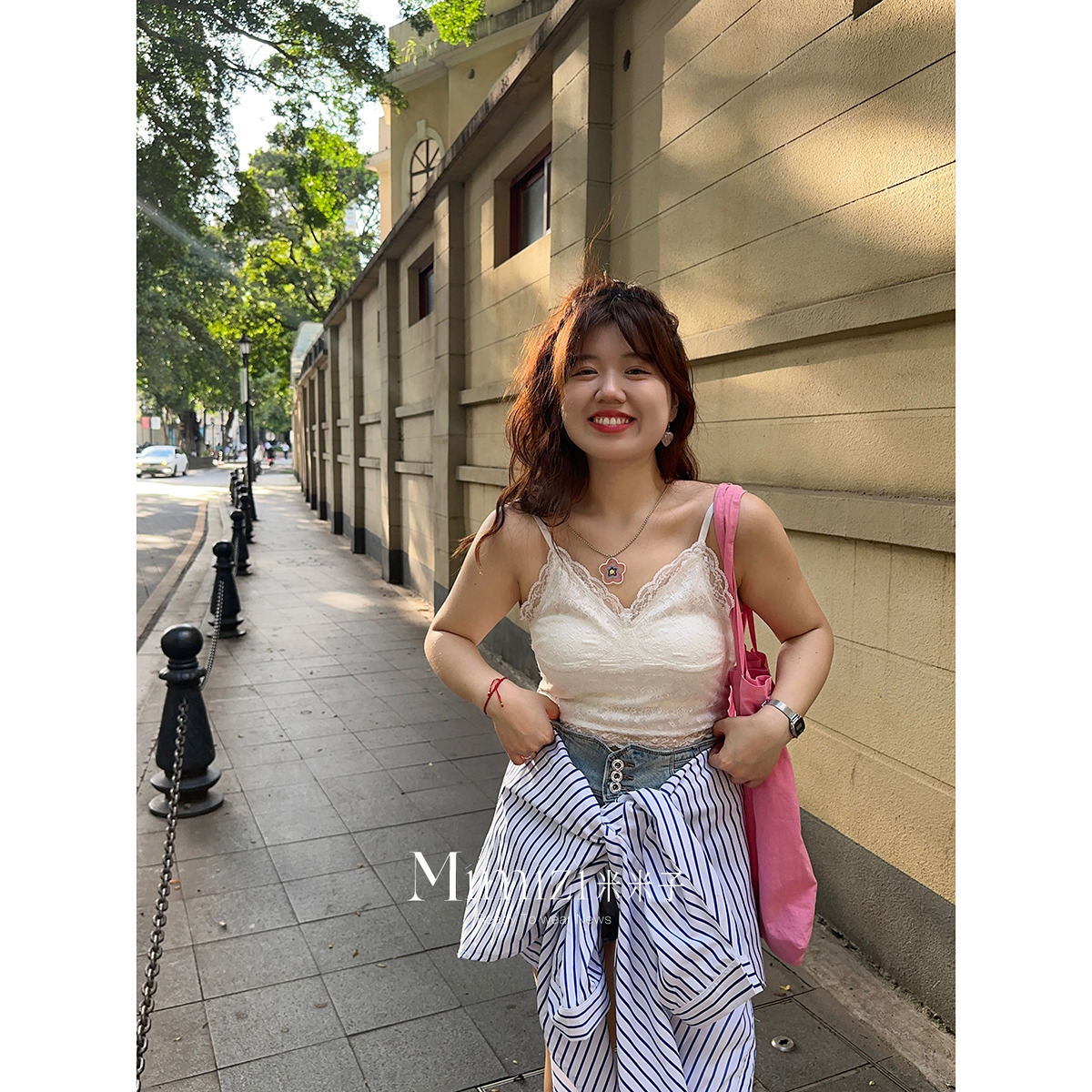 性感纯欲蕾丝短款吊带背心