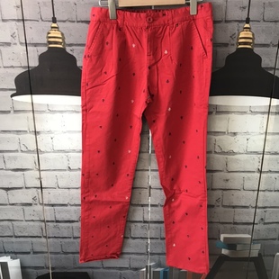 子女大码 刺绣裤 A614 长94棉 腰围76臀围99裤