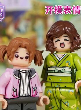【开模可动头】【卡通①】乐宜乐 第三方人仔 配件 表情 印刷