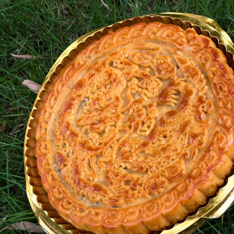古蔺金黄酥脆手工火腿月饼500g