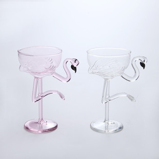 网红创意高脚鸡尾酒杯子跨境酒吧专用调酒