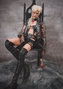 高跟鞋娃鞋高跟靴中筒靴男娃ID壮叔平脚高跟脚可用【尾款中】