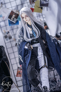 Parsas-BJD娃衣时尚拼接西服套装/SOOM ID3分叔尺寸【关仓展示】