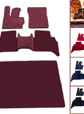 适用于奔驰G级脚垫AMG G63 G500 G350d G55 羊毛脚垫原车原厂地毯