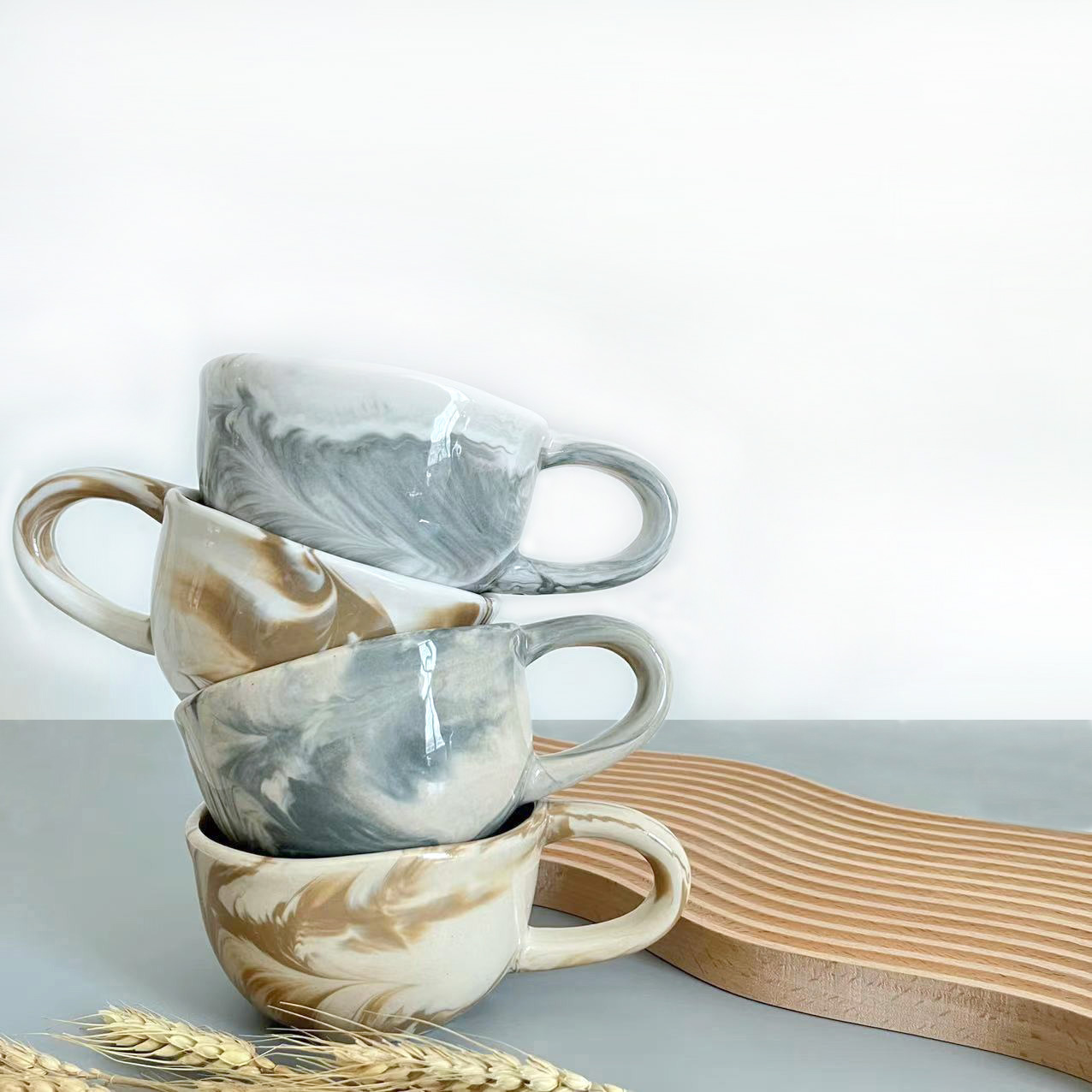 小众高颜值咖啡杯高级感