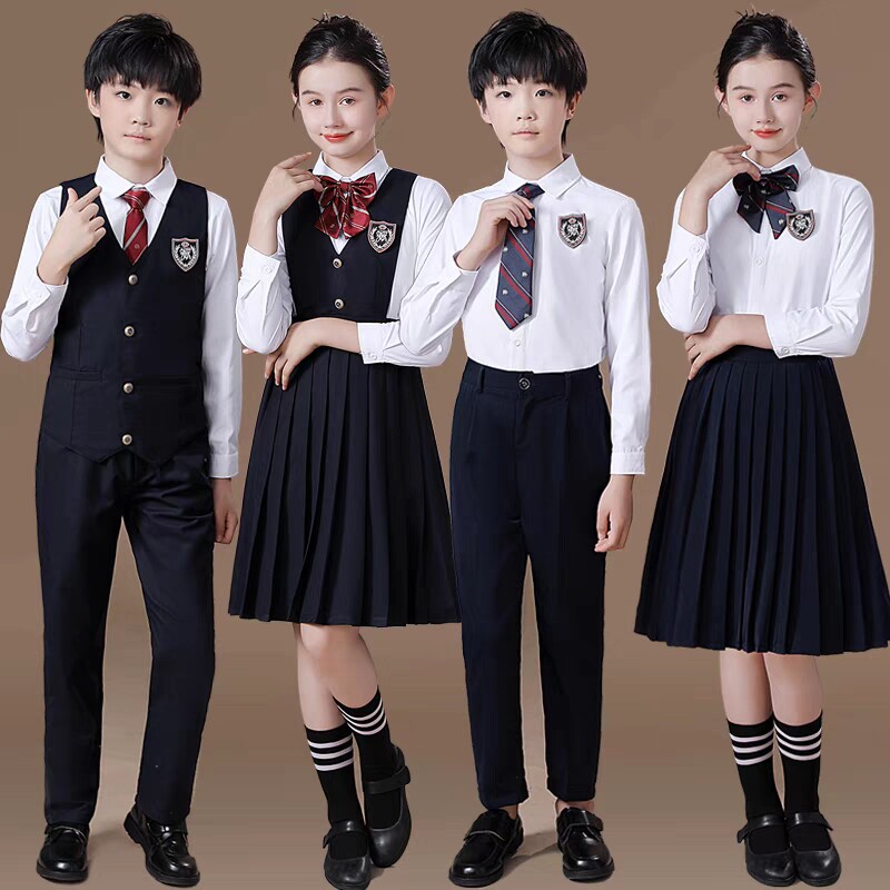 国庆儿童大合唱服演出服男女合唱团诗歌朗诵歌咏比赛中小学生校服