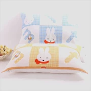 Khăn gối vàng đôi bông tình nhân Châu Âu lớn gối khăn sinh viên gạc trẻ em cotton dày bốn mùa - Khăn gối