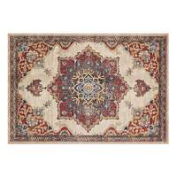 American retro carpet, Nordic ethnic style living room carpet, Persian coffee table cushion sofa, bedroom bedside blanket, large area thumbnail 7