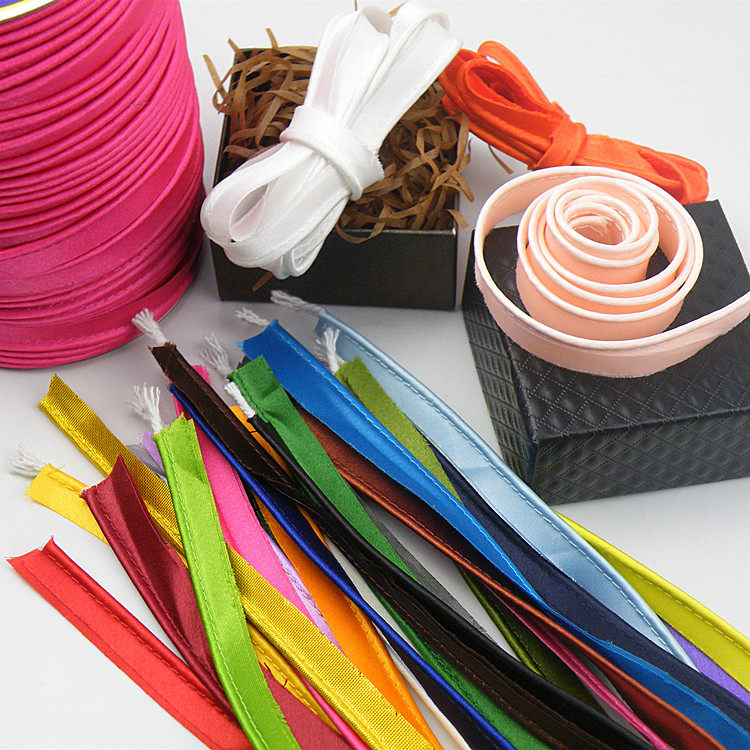 包边带包芯条棉芯缎带包边滚边镶边条线有芯带绳服装家纺旗袍嵌条