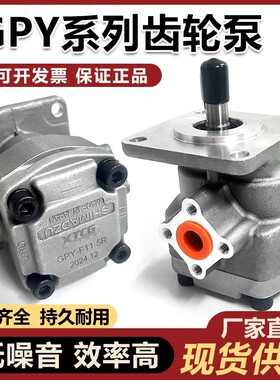 液压高压齿轮泵GPY-F3R 4R 6R 8R 9R 10R 11.5R 低噪音定量油泵